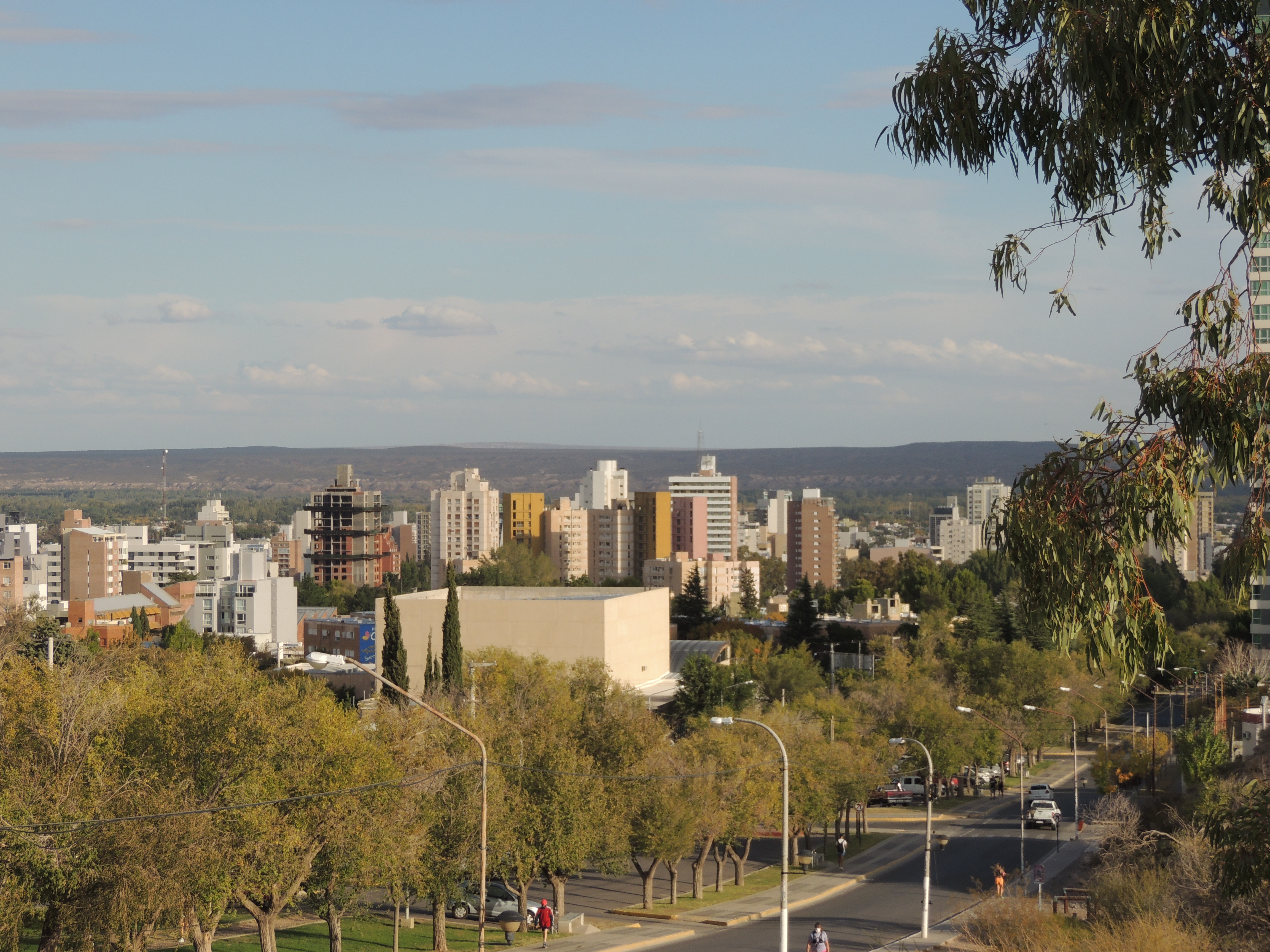 Vista aérea de la ciudad de Neuquén