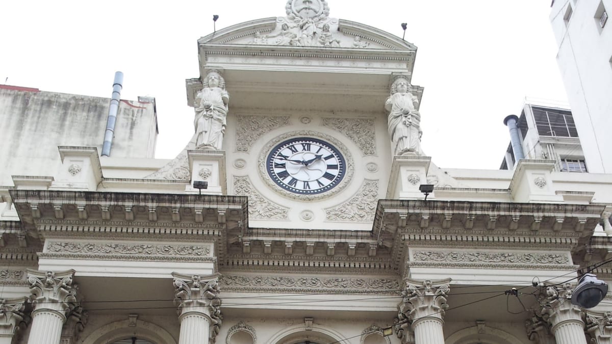 Fachada del Banco Central de la República Argentina