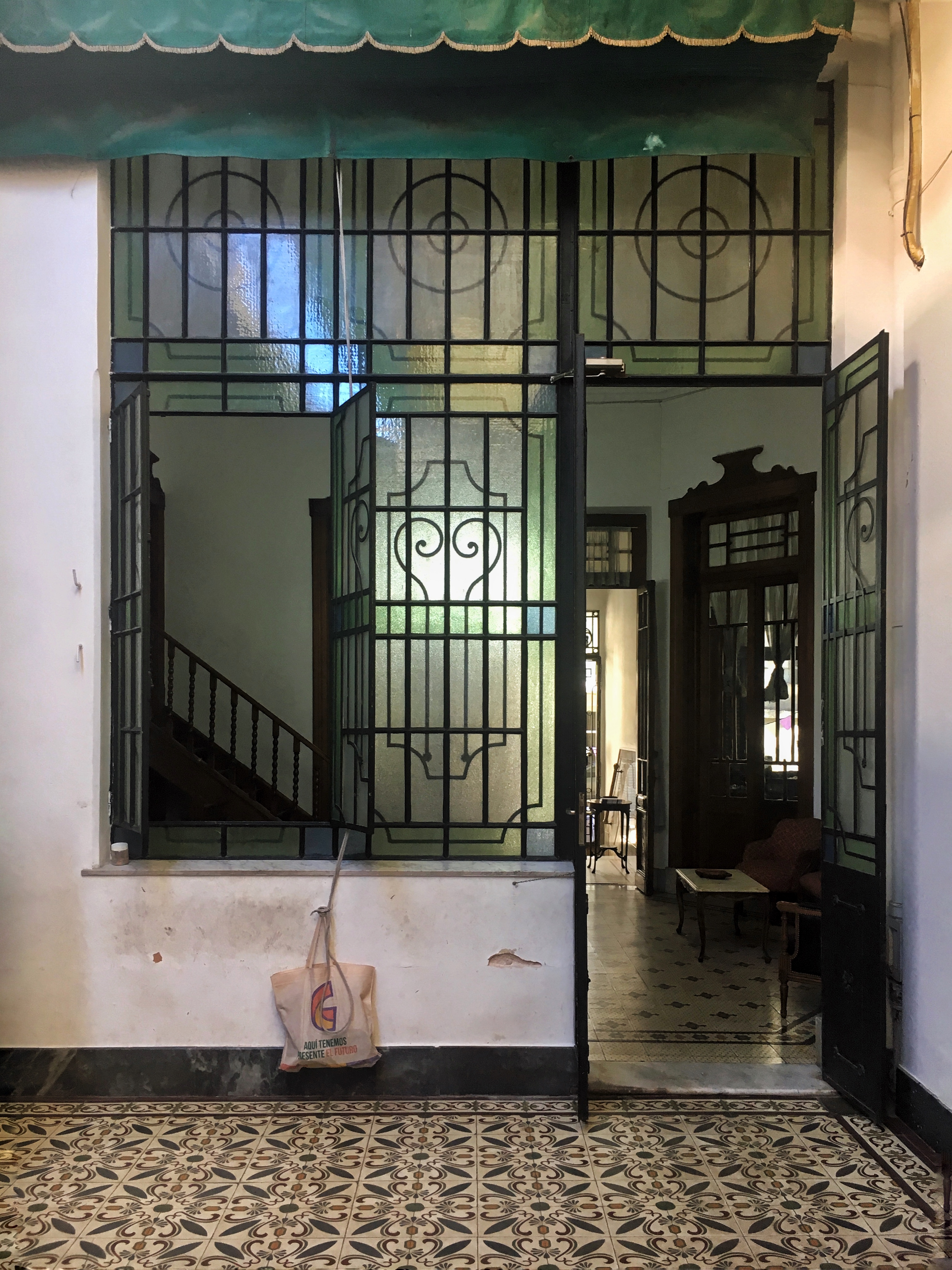 Patio de una vivienda argentina