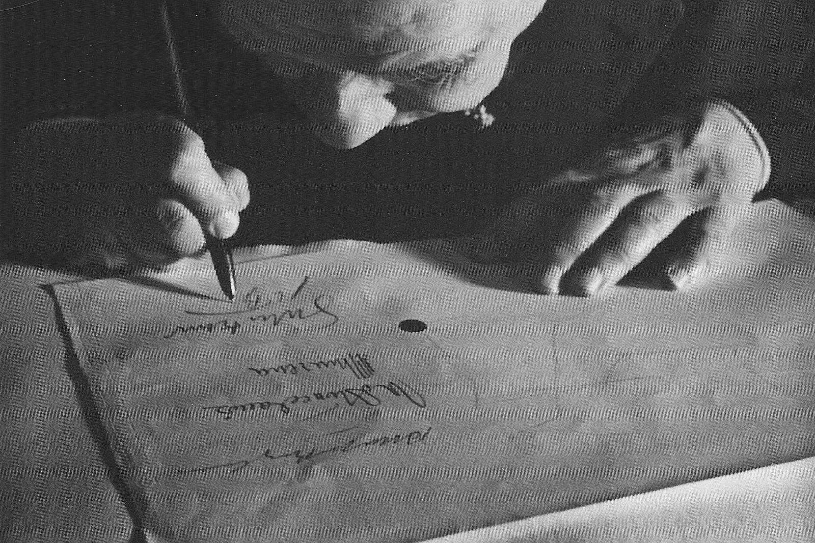 Jorge Luis Borges retratado en 1963