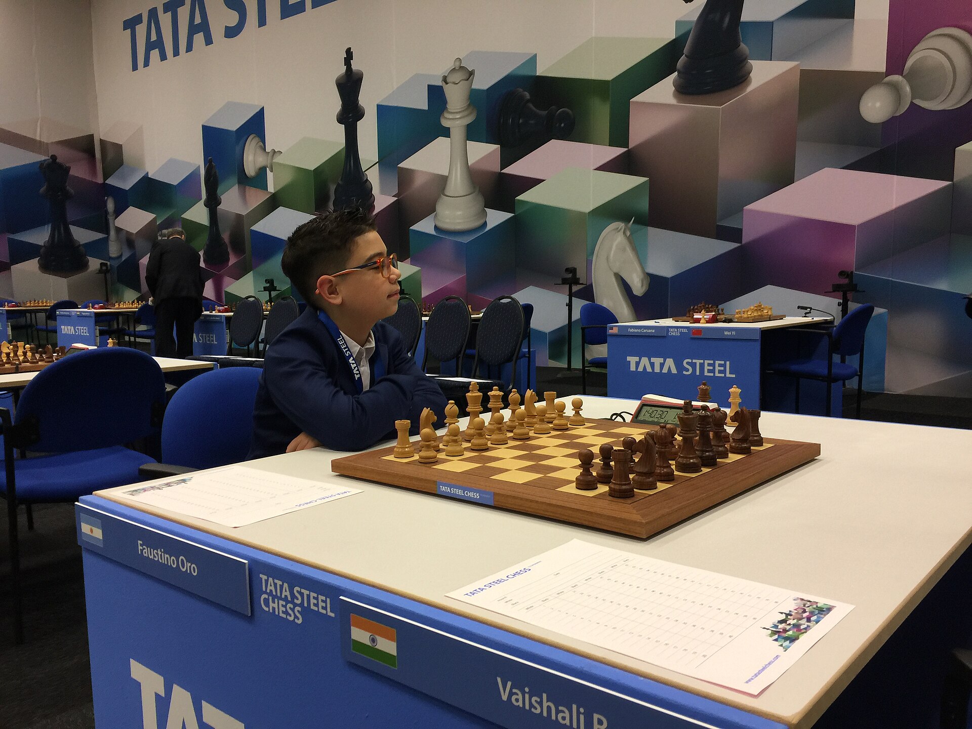 Sala de juego del Tata Steel Chess 2025
