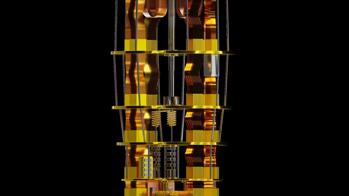 quantum computer dilution refrigerator