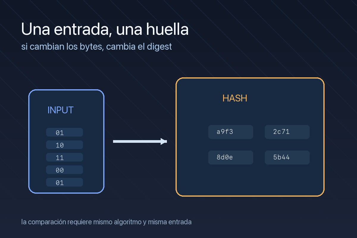 Archivo que pasa por una función y produce una huella