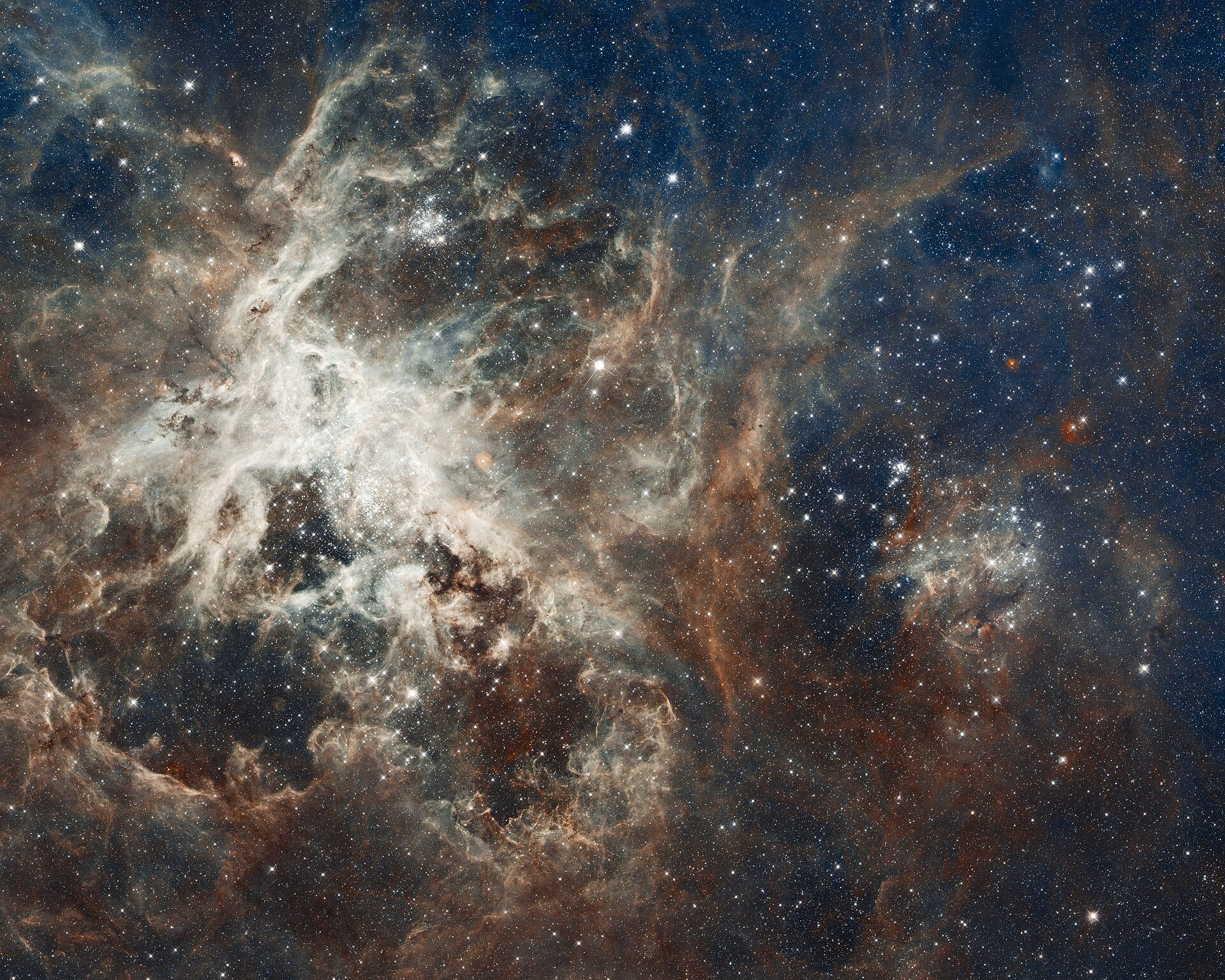 Hubble nebula stars