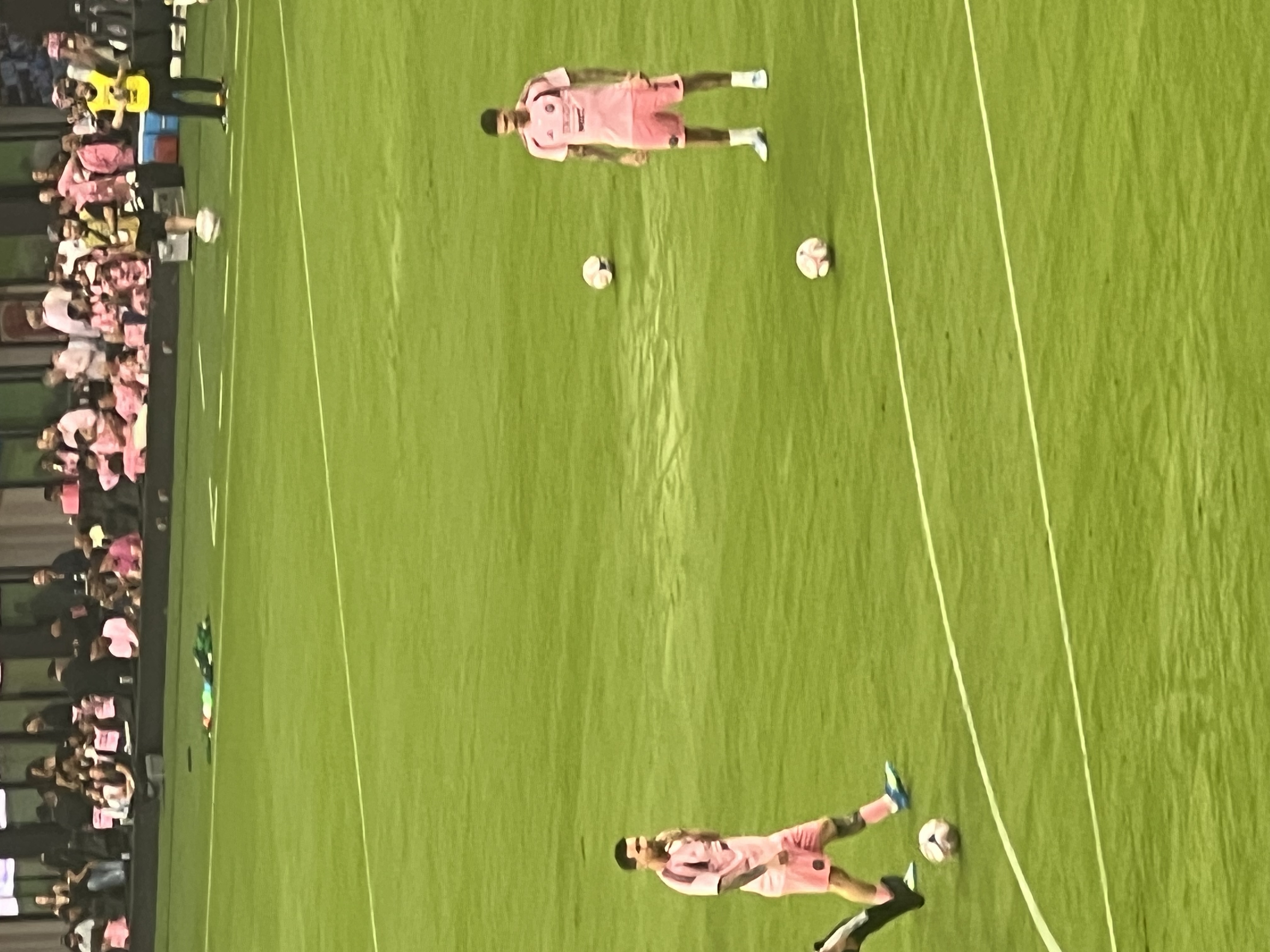 Lionel Messi y Rodrigo De Paul con Inter Miami