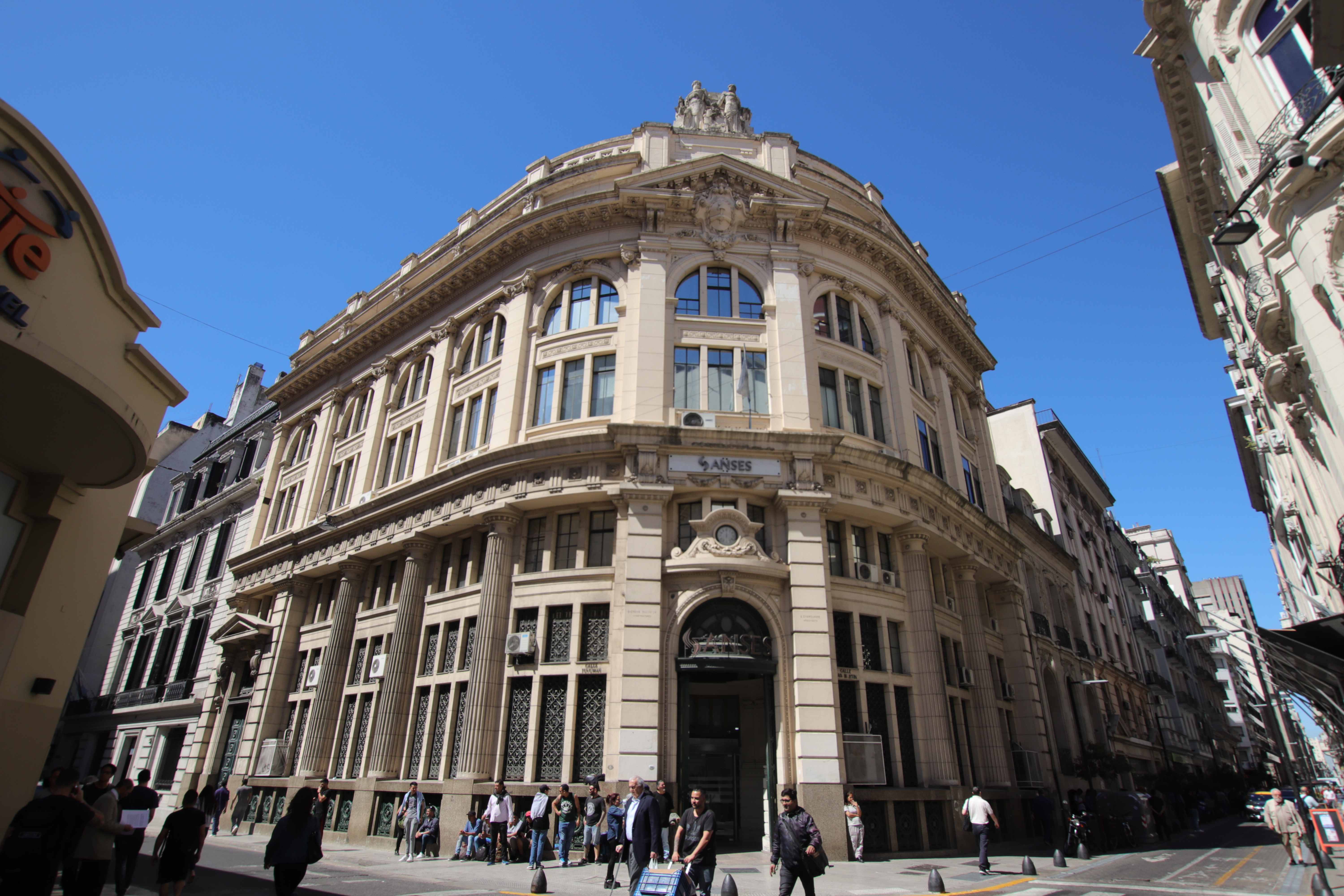 Oficina de ANSES en la ciudad de Buenos Aires