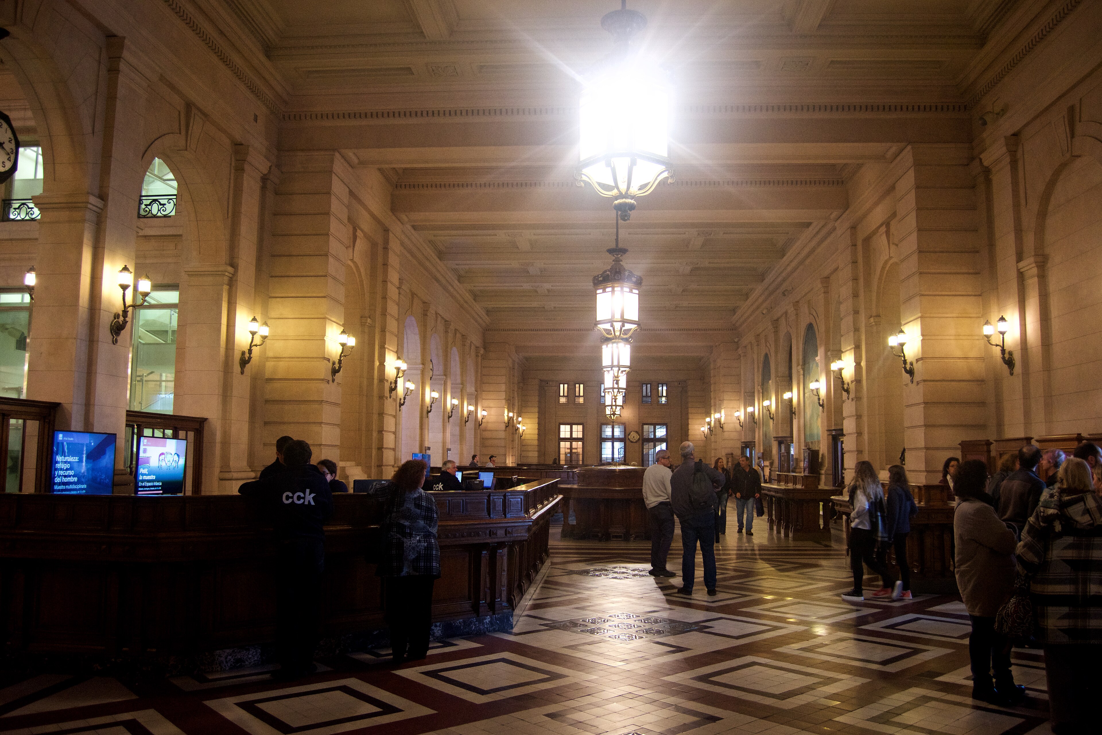 Hall principal del Palacio Libertad