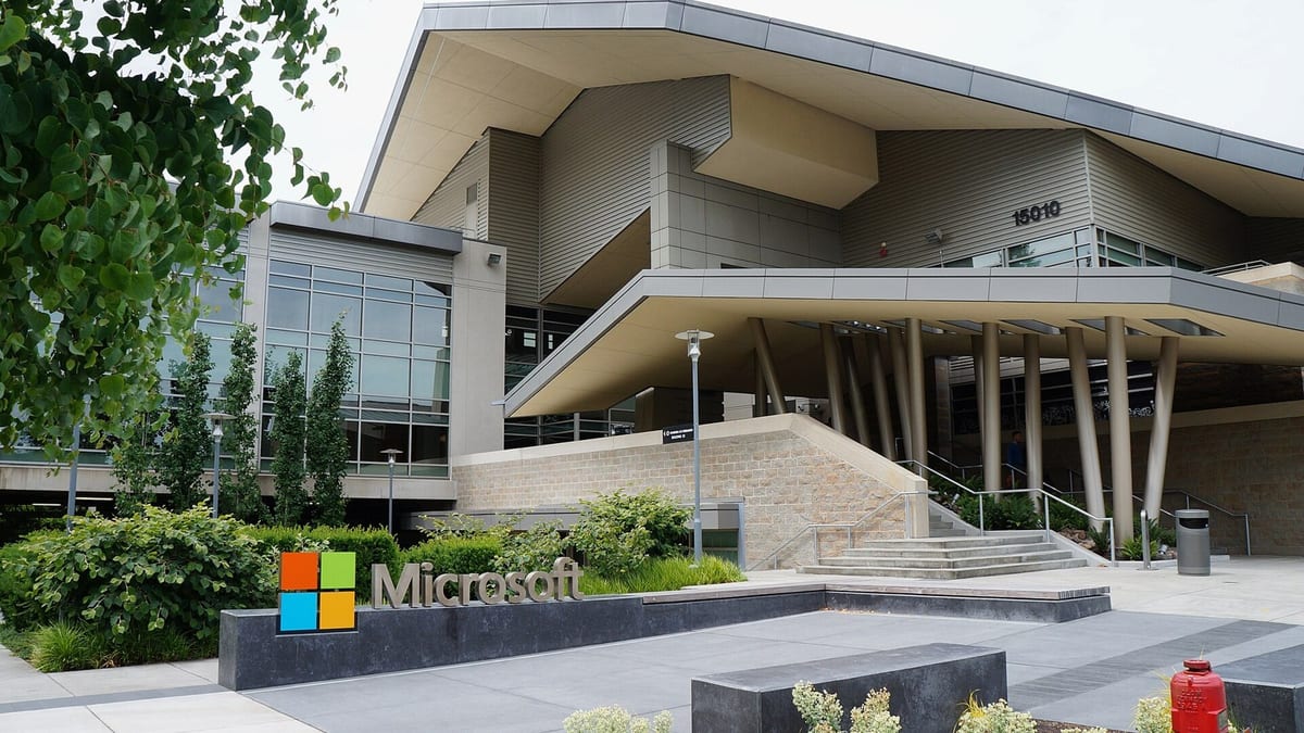 Edificio del campus de Microsoft en Redmond