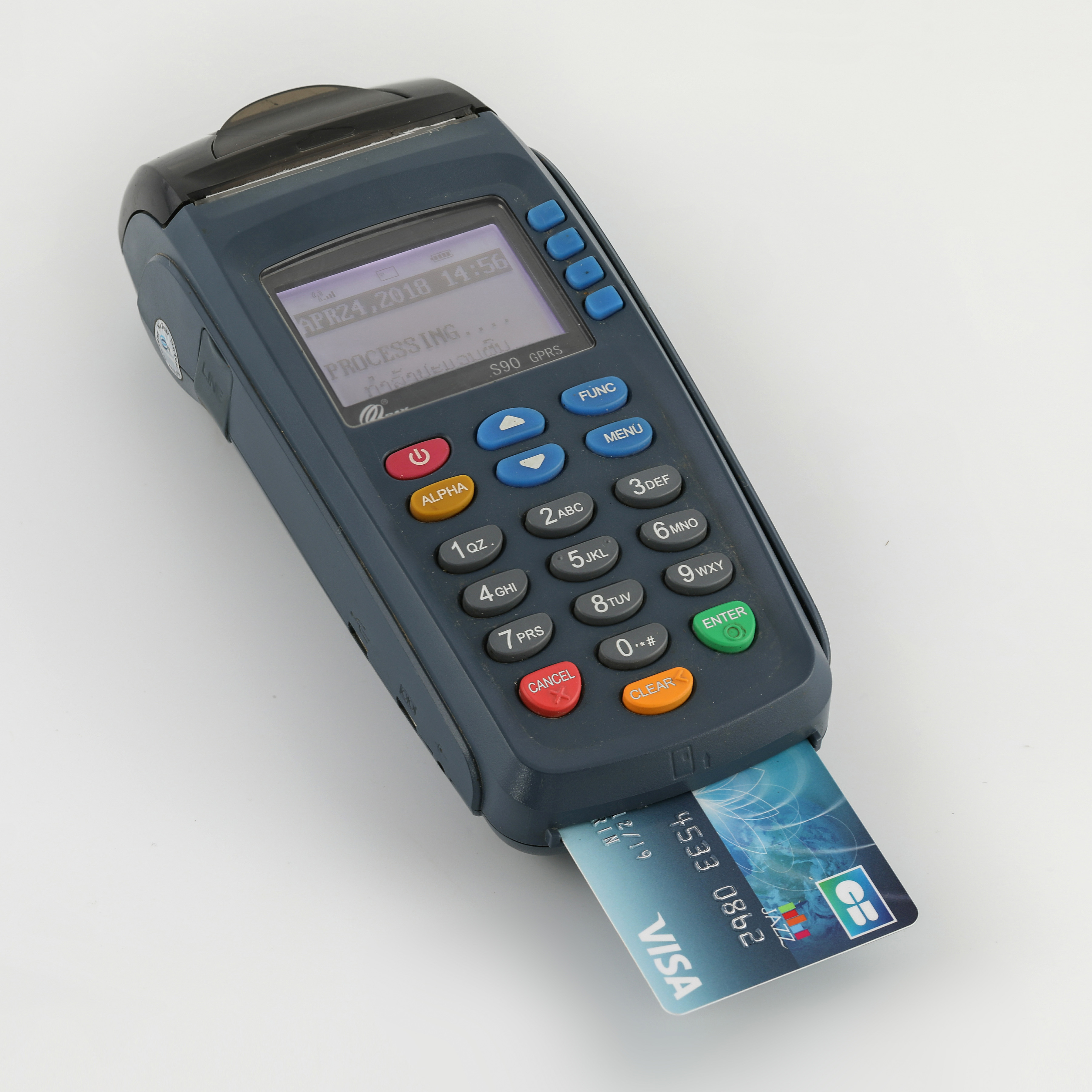 Terminal para pagos con tarjeta