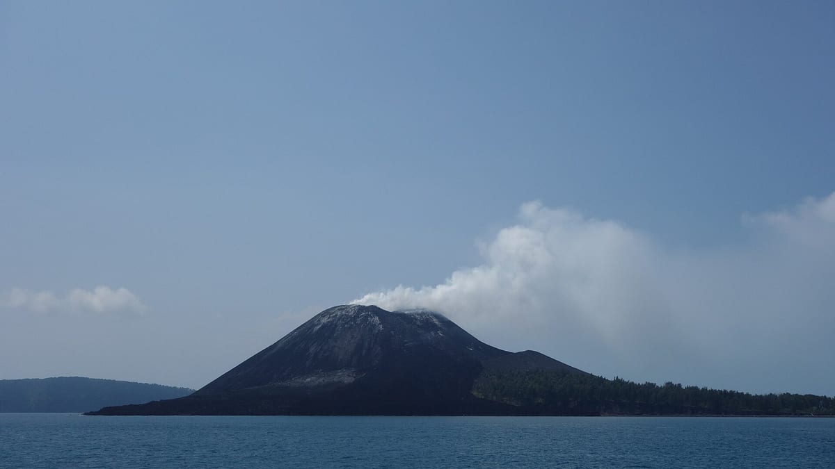 Anak Krakatau volcano