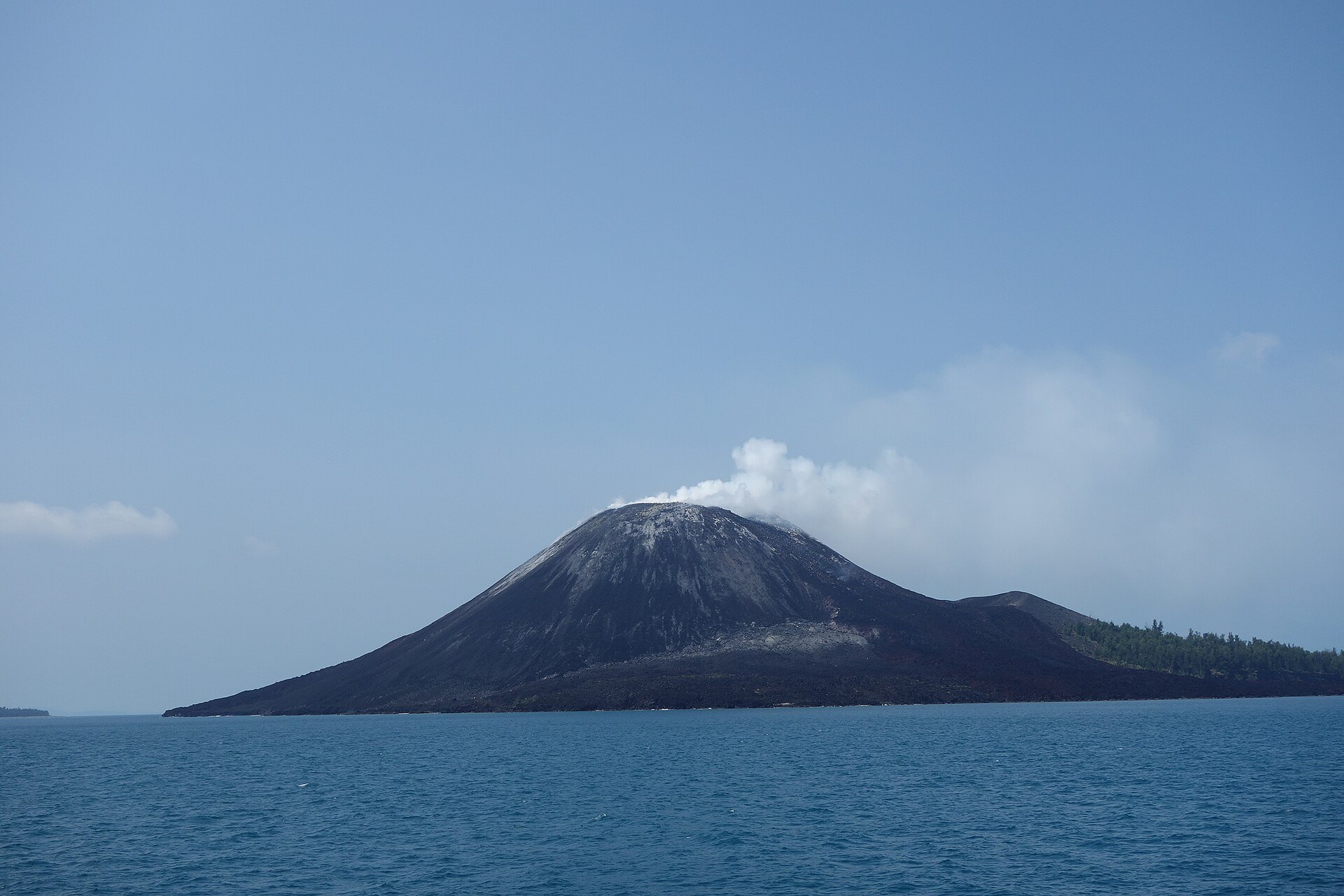 Krakatau volcano Indonesia