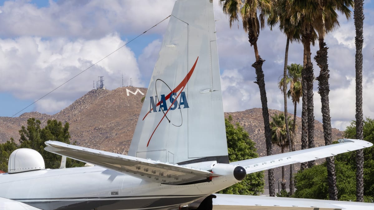 NASA WB-57 aircraft