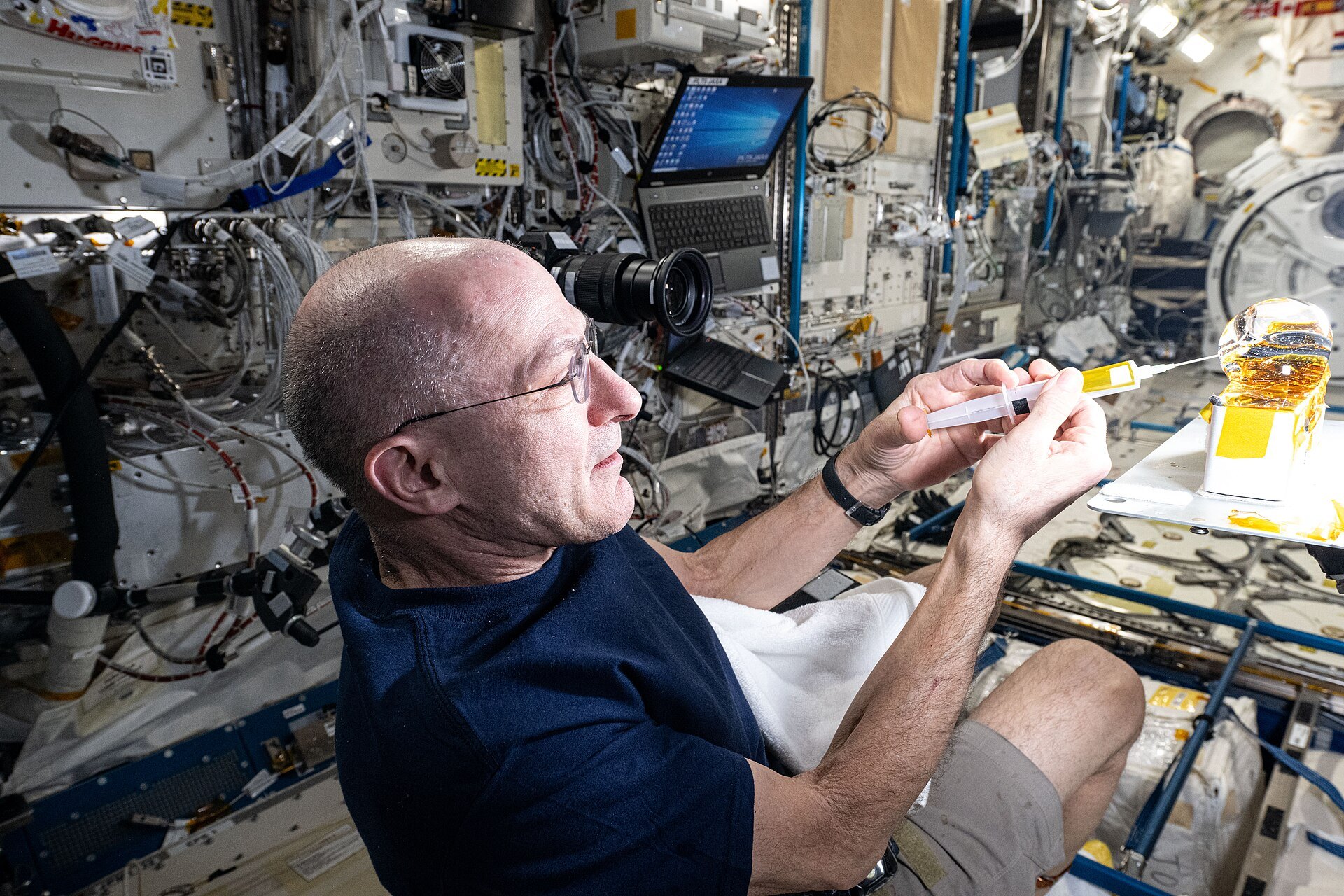 astronaut Don Pettit ISS