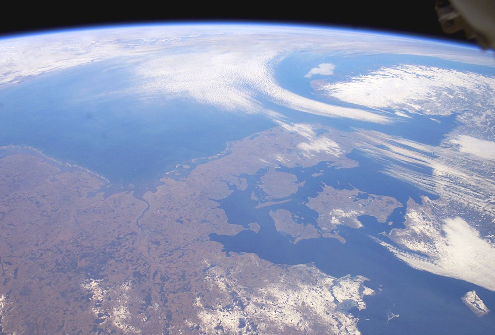Vista de la Tierra obtenida desde el espacio