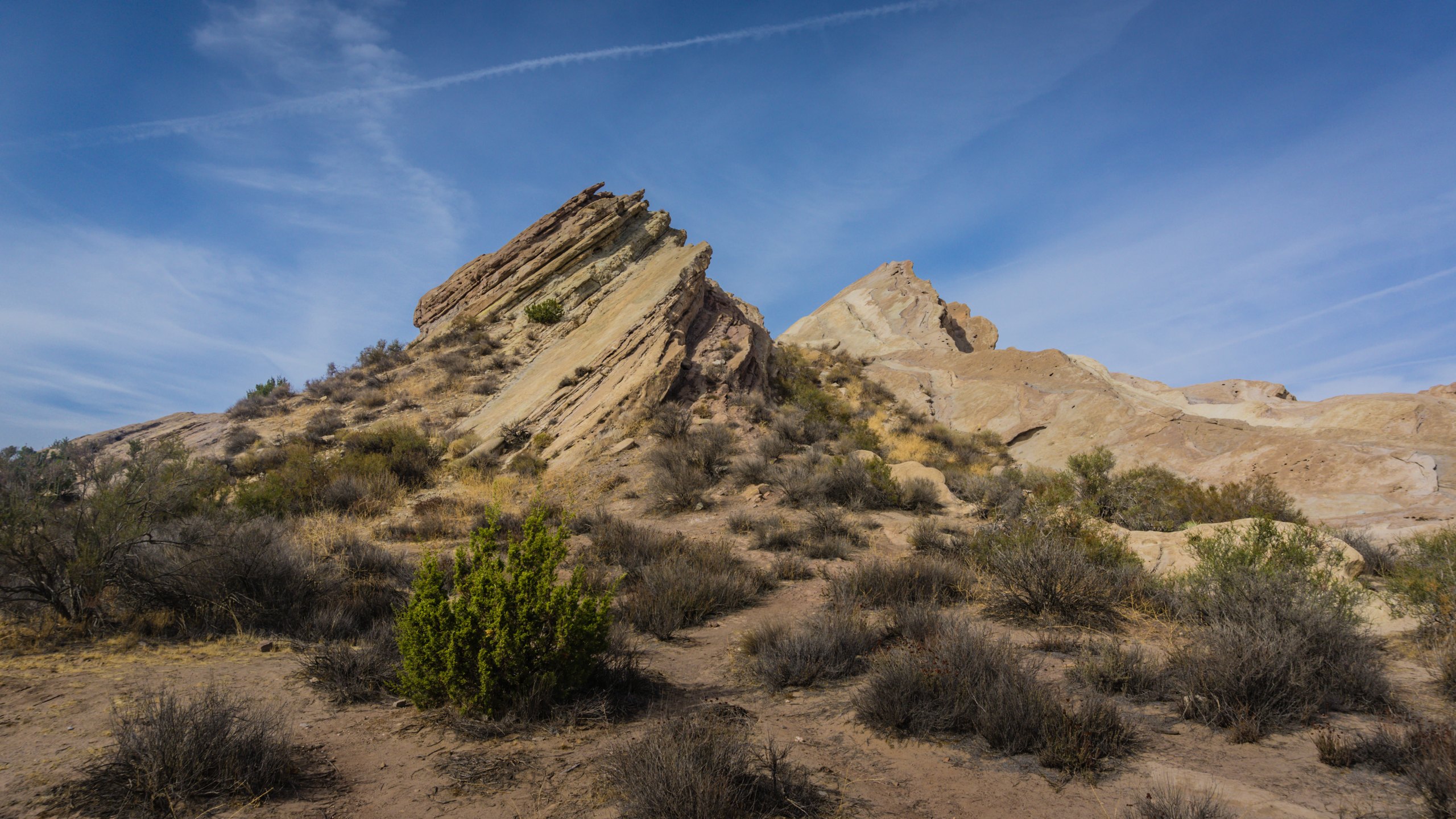 Paredes rocosas estratificadas de Vasquez Rocks