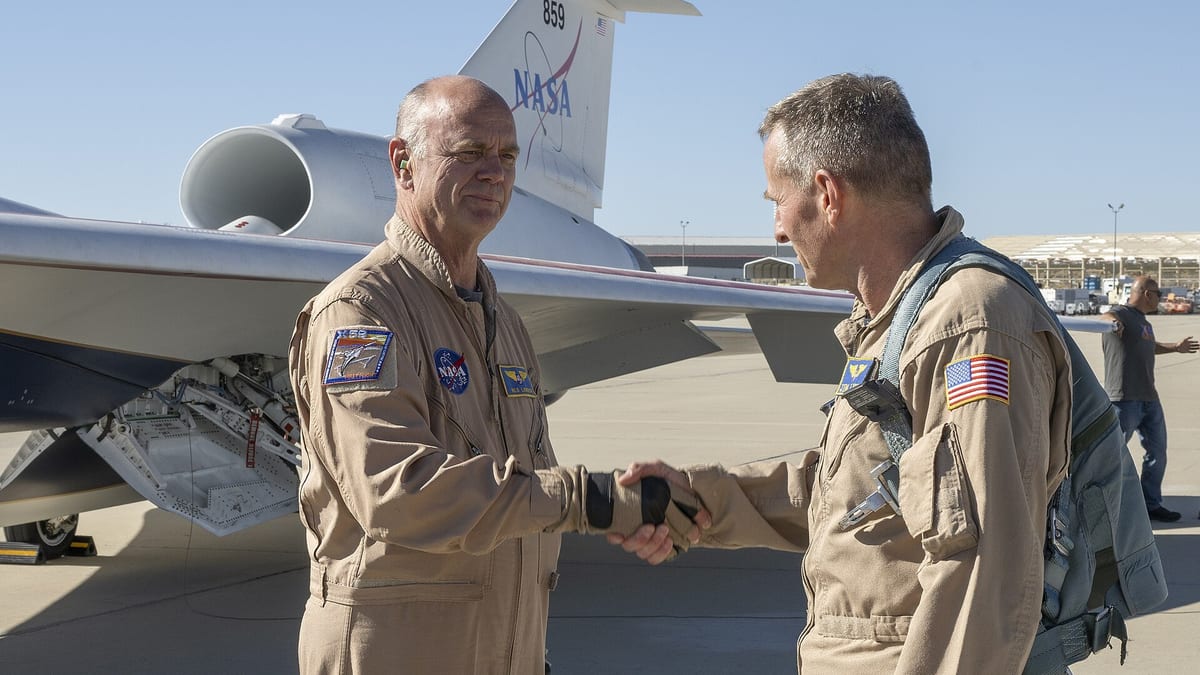NASA X-59 aircraft