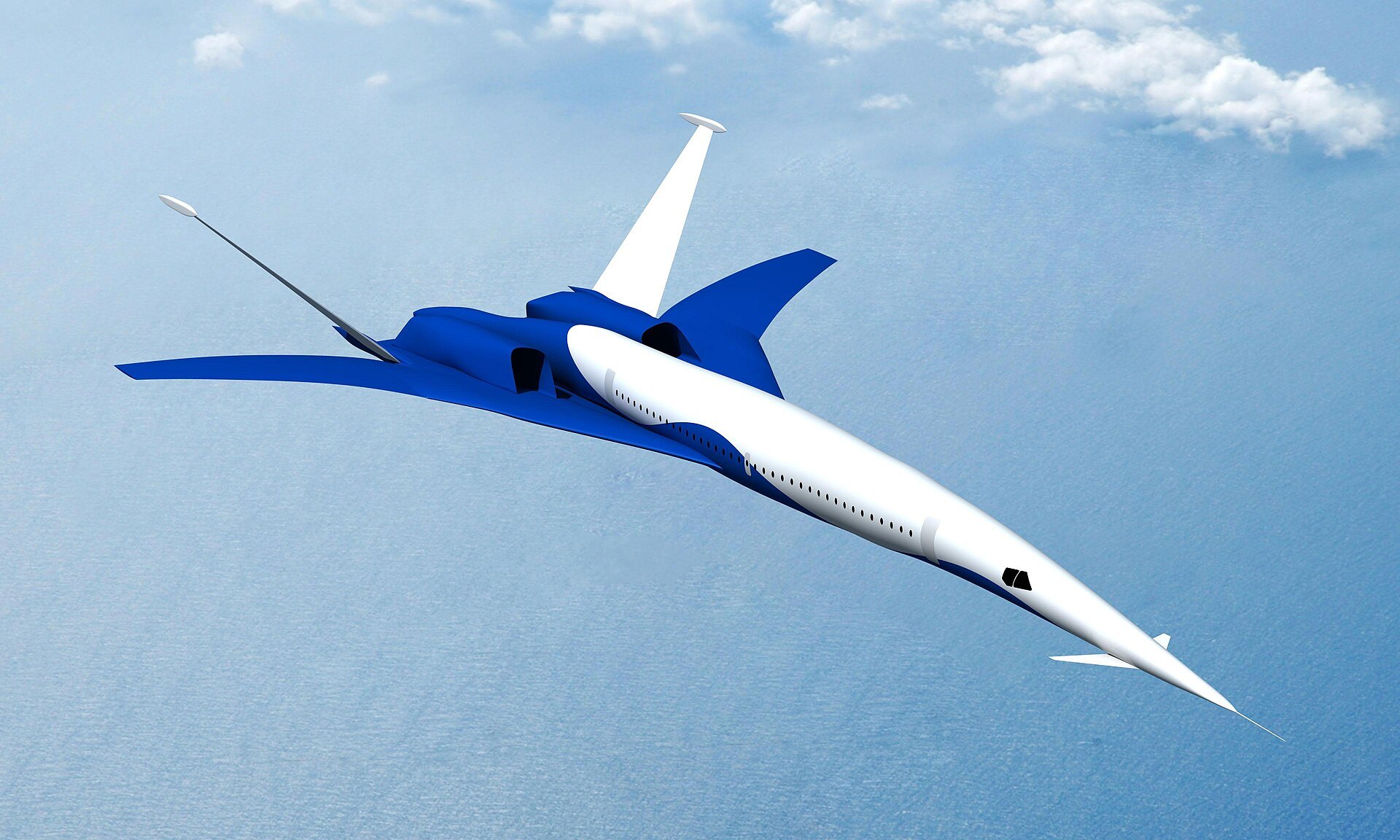 supersonic aircraft flight