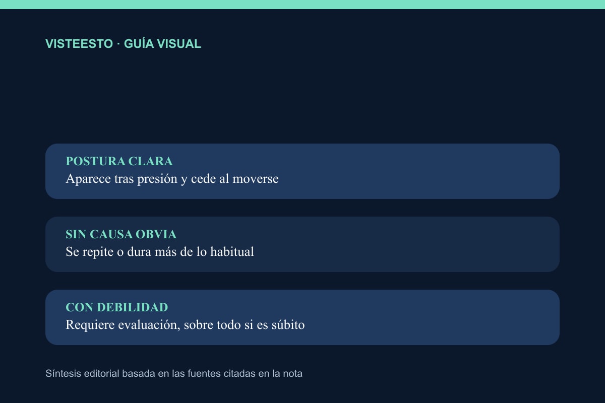 Hormigueo breve o señal de consulta: cómo diferenciarlos