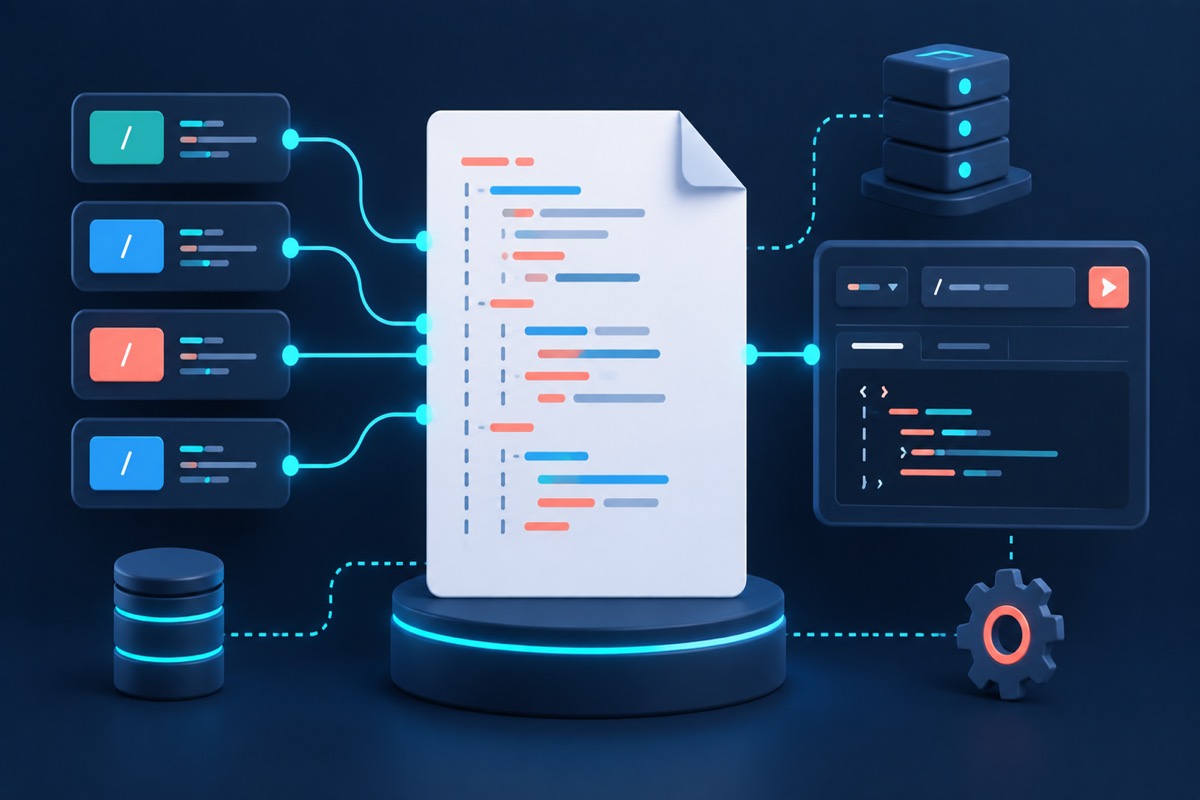 Rutas y respuestas declaradas en un contrato de API