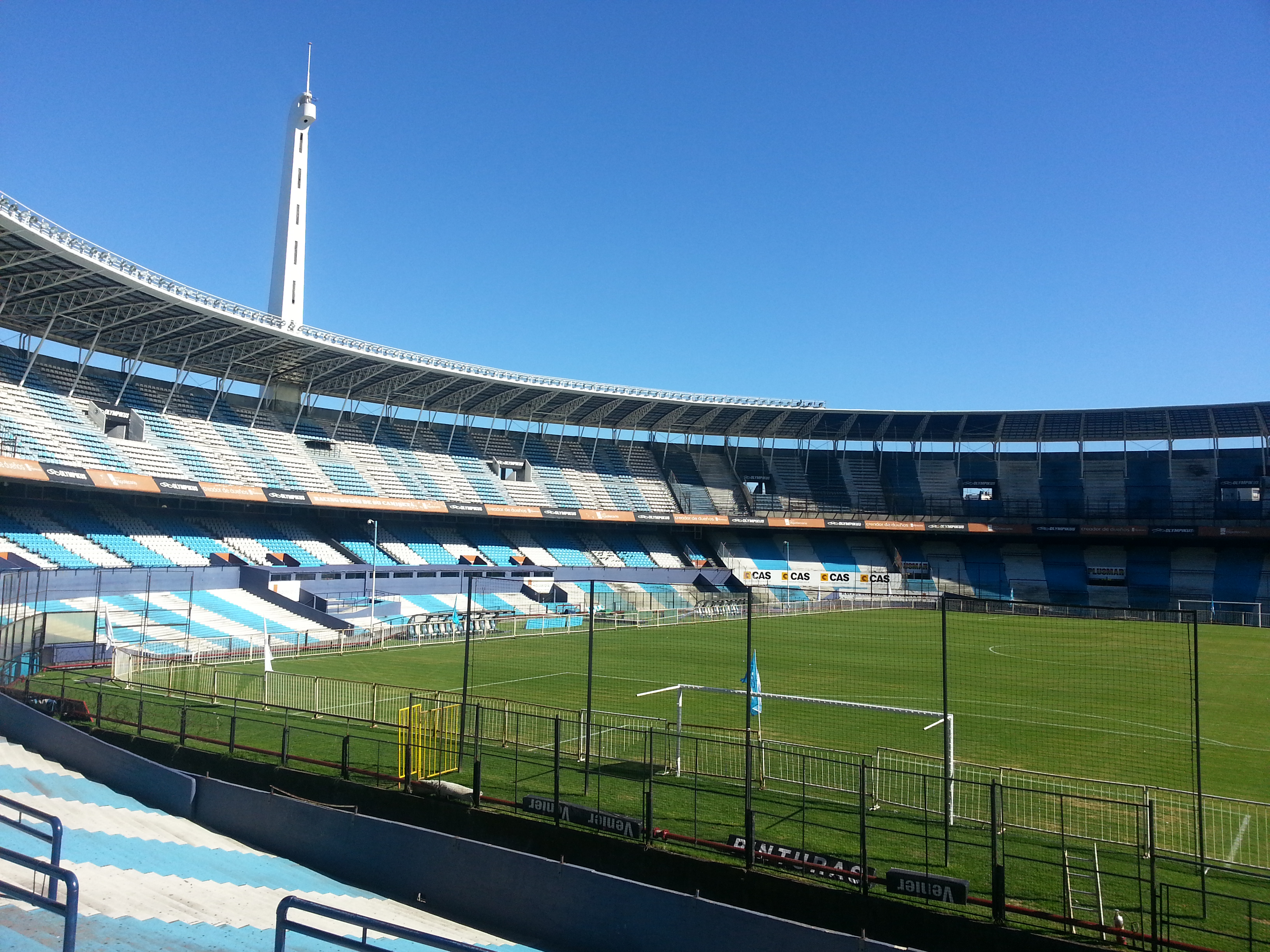 Vista panorámica del Cilindro de Avellaneda donde juegan Racing y Boca
