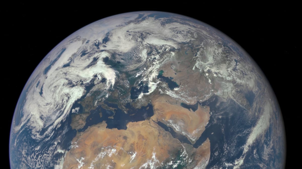 weather satellite earth