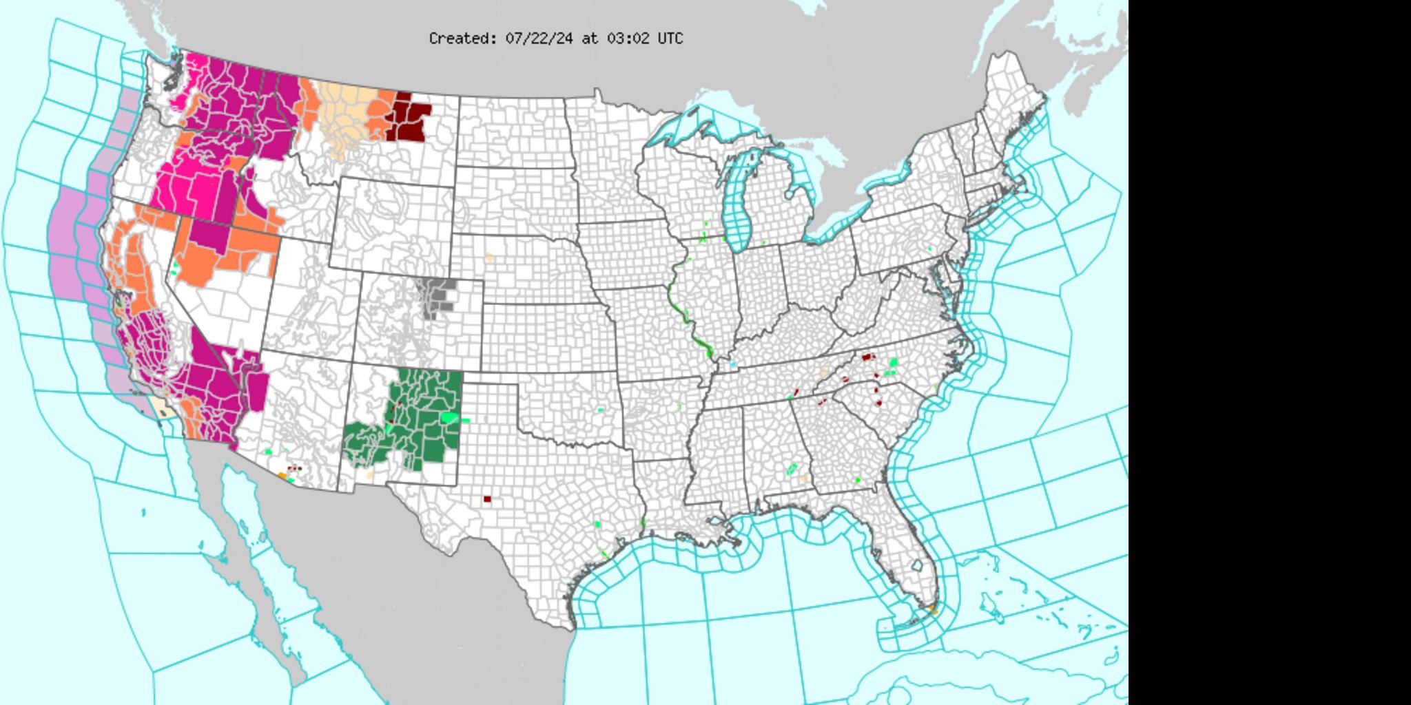 weather forecast map