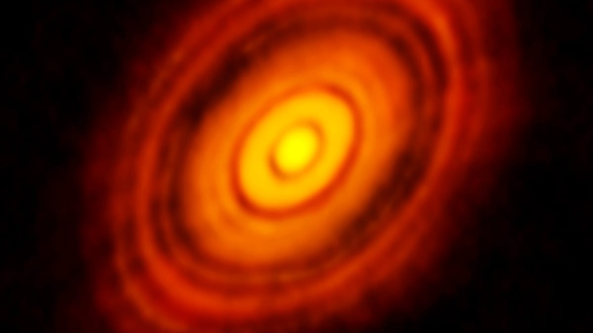 Disco protoplanetario HL Tau observado por ALMA